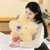 Cute Lace-edged Star Plush Pillow Girl Heart Cushion Girl Office Pillow Birthday Gift Car Doll