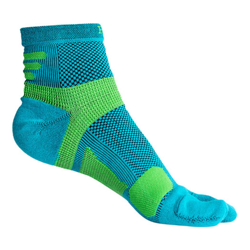 

B&M SUPER Y PERFORMANCE RUNNING SOCKS BLUE green- BGQ168 XL