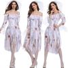 Elegant Zombie Corpse Bride Costume For Women Perfect For Halloween And Cosplay Events