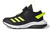 Activefle Boa Abrasion Resistant Low Top Running Shoes Black Green Kids' FY0280