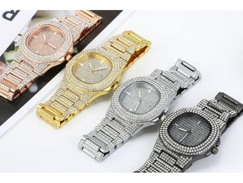 Women's Bestseller Rhinestone Starry Calendar Quartz Wristwatch