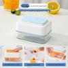 Meizhiko Press-Type Ice Cube Tray with Storage Box
