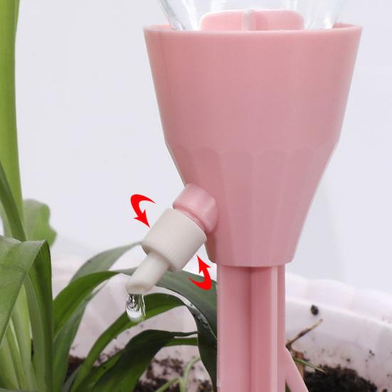 Blumenbewässerer Einstellbar Selbstbewässernd Freihändig Pflanzenbewässerungsstäbe Bewässerungslösung
