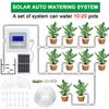 4.5W Double Pump Controller Garden Drip Irrigation Device Timer System Solar Energy Intelligent Automatic Watering Device