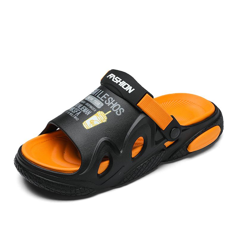 

Лидер продаж, мужские сандалии Eva, индивидуальные мужские тапочки, мягкие уличные пляжные повседневные модные летние мужские сандалии с толстой подошвой 47