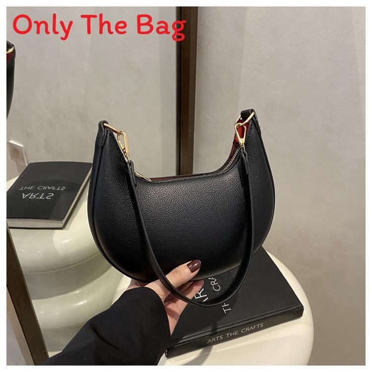 Bags Pu Waterdrop Shape Shoulder Bag With Zipper Closure For Daily Use