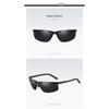 aoron Men's Cycling Sunglasses Fashion Polarized Aviation Aluminum Magnesium Sunglasses Half Frame Sunglasses