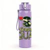 1PC 1st Girl Squad Birthday Text Print 750ml Color Plastic Sports Water Bottle Leakproof Flip Straw Lid Suitable for Sports Office Home Use
