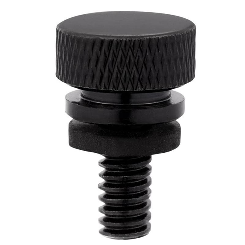 A16P-2X Seat Bolt Screws Quick Mount 1/4Inch-20 Compatible For Touring Sportster Softail 1996-