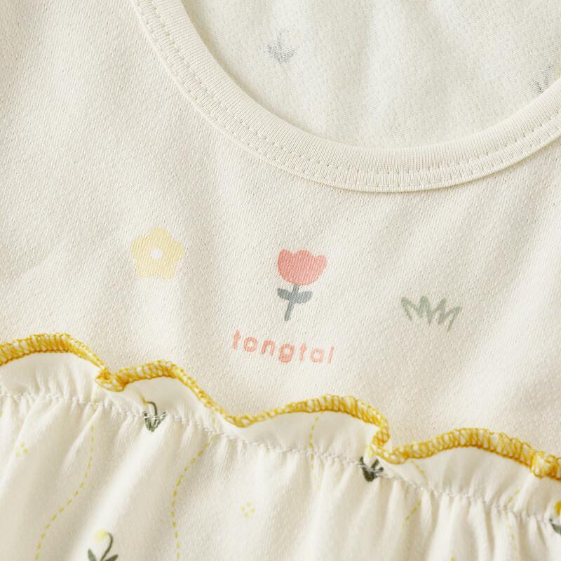 TONGTAI Baby Girl Sleeveless Summer Dress