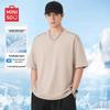 Men's American Retro Color Block T-shirt