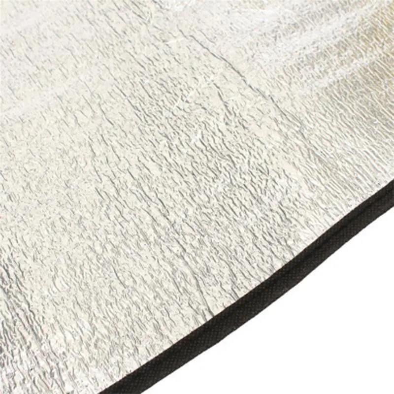 Window Windshield Sun Shade Portable Durable Car Snow Cover Aluminum Foil and Sponge Car Snow Ice Protector Front Rear Visor