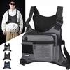 Tactical Front Chest Bag for Men – Secure Anti-Theft Vest Pack Ideal for Cycling Running & Commuting