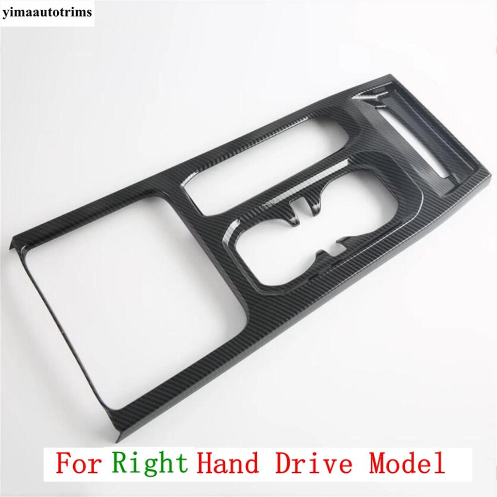 RHD LHD Transmission Shift Gear Panel Decoration Cover Trim Carbon Fiber Accessories For Chery Tiggo Jaecoo7 TJ-1  2024 2025