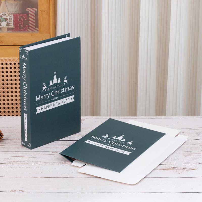 

Магнитная коробка для хранения на рождественскую тематику и фальшивая книга: Декоративный элемент для книжной полки, рабочего стола и трансграничной книжной стены magnetic storage box