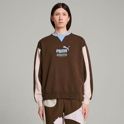Puma X Kid Super Crew   Espresso Brown  626700 65