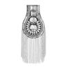 1Pc Vintage Rivet Tassels Shoulder Brooch Badge Suit Epaulette Clothes Decor