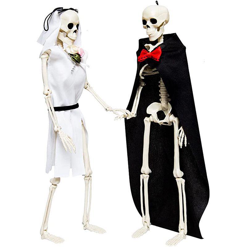 Halloween 60cm Human Skeleton Decoration for Haunted House Festival Props