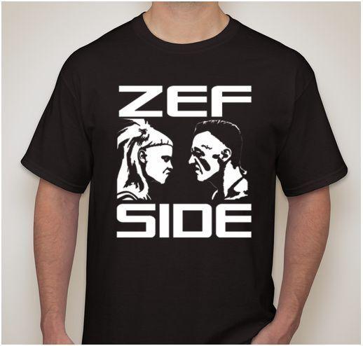 DIE ANTWOORD Ninja Yolandi ZEF SIDE T shirt unisex tee Hip hop techno rave S