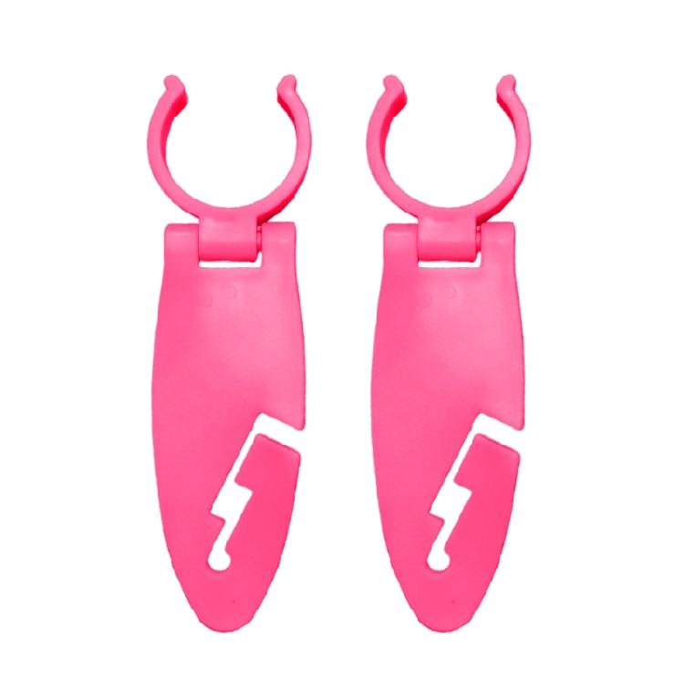 2 Stück Sichere Befestigungsklemmen Halter Paddelbrett Zubehör Einfache Montage Stand Up Paddle Board Clips Kunststoffhalter