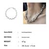 Pearl Necklace Women's Necklace Light Luxury Niche Design Sense Punk Hip Hop Premium Clavicle Chain Necklace