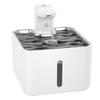 Ceramic Cat Water Fountain with Stainless Steel Circulation