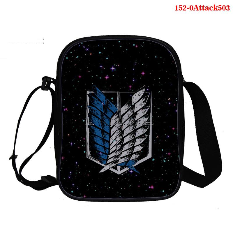 Attack On Giant Peripheral Digital 3D Printed Backpack Student School Bag Full Color Bag Double Shoulder Bag