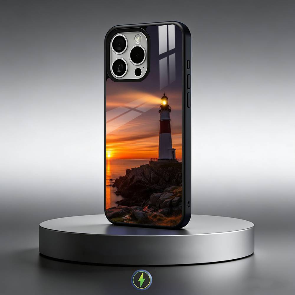 Lighthouse  Phone Case For iPhone17,16,15,14,13,12,11 Plus,Pro Max Magnetic For Magsafe Wireless Charging