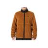 Timberland Solid Color Logo Outdoor Warm Stand Collar Fleece Jacket Men jackets Brown A5VTW-P47