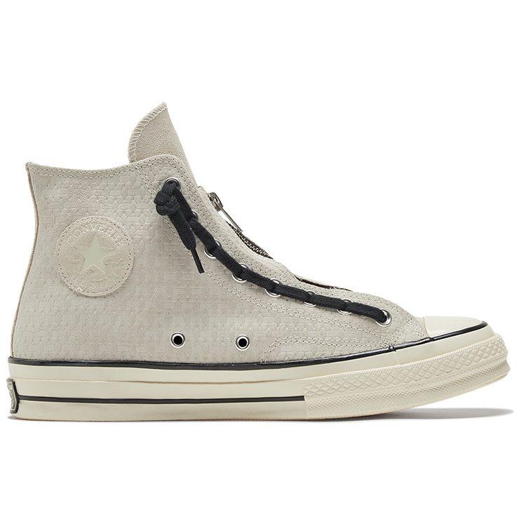 Chuck 70 Converse Zip High 'Egret Black' 169439C