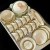 Shangxing Zhishi Nordic Minimalist Underglaze 39-Piece Ceramic Dinnerware Set