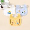 Waterproof Baby Bibs For Newborn Baby Boy Girl U Shape Infant Feeding Bib Embrodiery Saliva Towel Baby Aprons For Teeth Drool