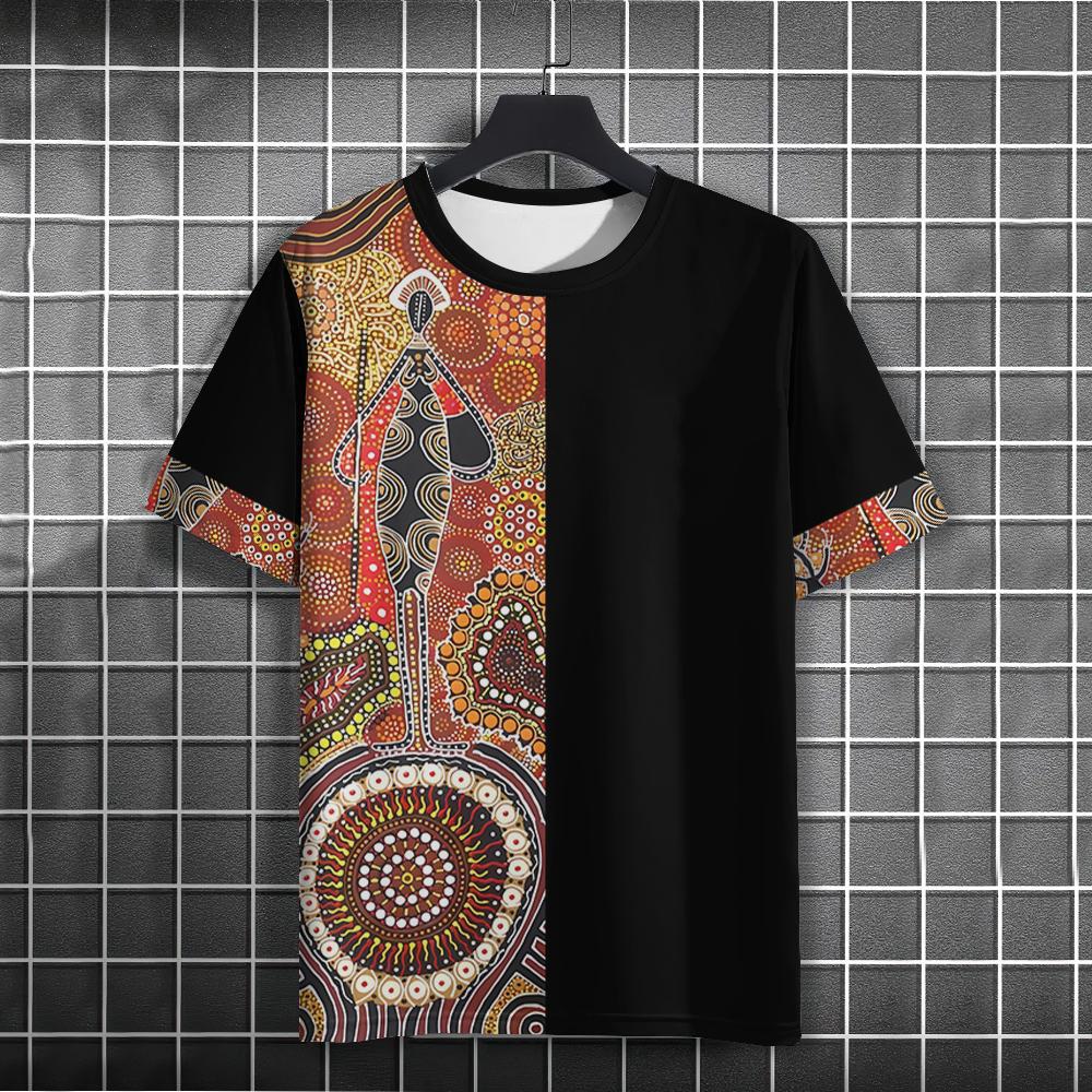 Size XXS-6XL Plus Size T-shirt Ethnic Style 3D Printed T-Shirts Men Women Casual Fashion Streetwear Short Sleeve T Shirt Tops