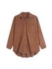 Women's Trendy Corduroy Shirt: New Spring & Autumn Loose Slimming Casual Jacket 2025.