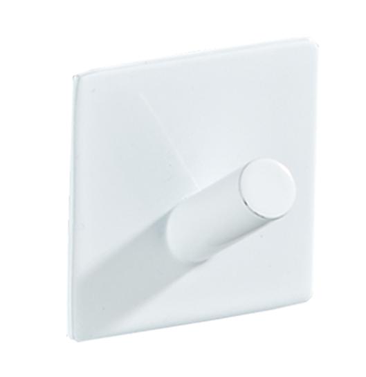 Self-Adhesive Coat Rack Hook Black Brushed White Stainless Steel Wall Mounting Without Drilling for Clothes