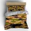 Camouflage Pattern Bedding Set Bedding set (1 duvet cover, 2 pillowcases, duvet not included)