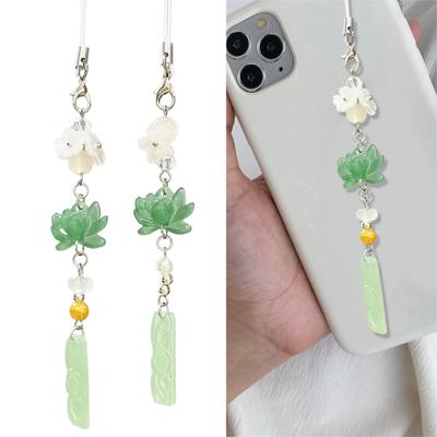 Stylish Flower Phone Pendant Practical Keychain Accessory Bag Hanging Decoration Fashionable Accessory for Women Girls