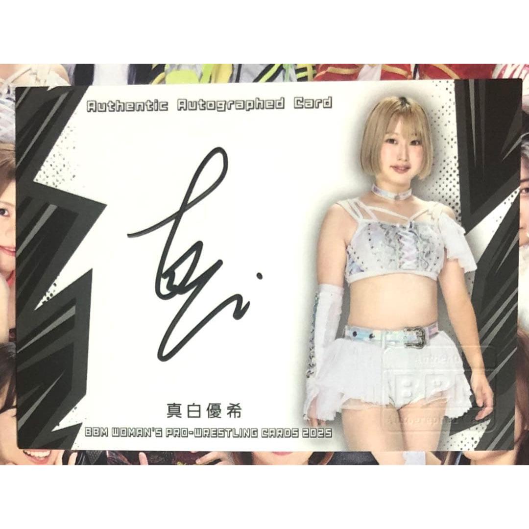 Yuki Mashiro Autographed Card BBM Women s Pro Wrestling 2025 Limited to 100 pieces