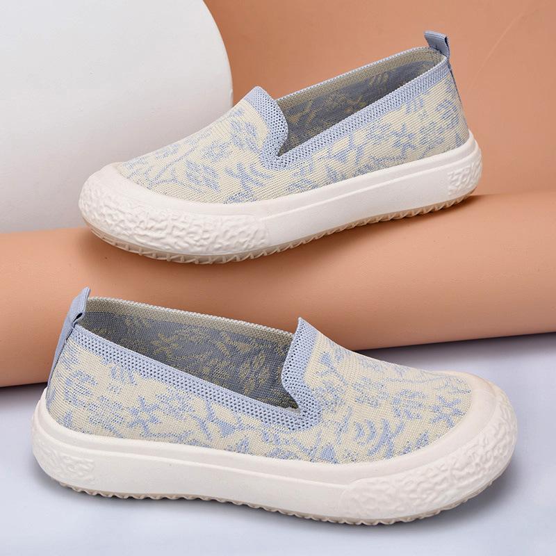 Shoes Women's 2025 Spring and Autumn Thin Xiaoxiangfeng Fisherman Shoes One Pedal Casual Mom Shoes Breathable Platform Sneakers