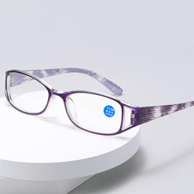 High-definition Reading Glasses Presbyopic Retro Lens Magnifier Eyewear Men Print Diopter +1.0~+4.0 Fashion Portable Women