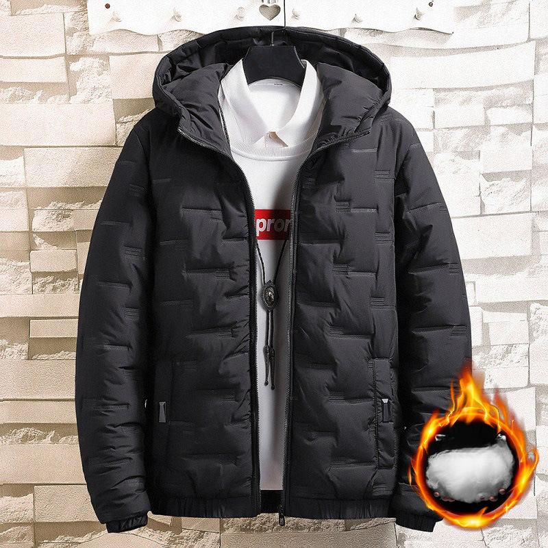 

Cotton-padded Jacket Men s Jacket Winter Casual Plus Size Hooded Padded Jacket Student Cotton-padded Jacket Men s Clothing XXXXXL