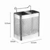 With Hook Kitchen Storage Rack Stainless Steel Cutlery Dryer Drainer Shelf  Space Saving