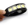 1/2pcs DRL COB Car LED Daytime Running Light White Waterproof Flexible Silicone Highlight Auto COB Lamp Car Exterior Accessories