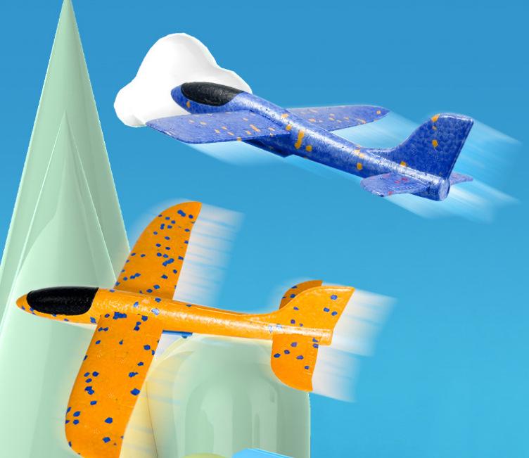 

Трансграничный пенный самолет-пистолет: Уличная планирующая игрушка для взаимодействия родителей и детей