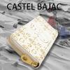 CASTELBAJAC Round Zip Long Wallet, Cite Series, White, 089653