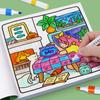 High Quality Creative DIY Coloring Book Educational Sensory Toys For Kids Doodles Book Graffiti Painting Book Adults and Teens