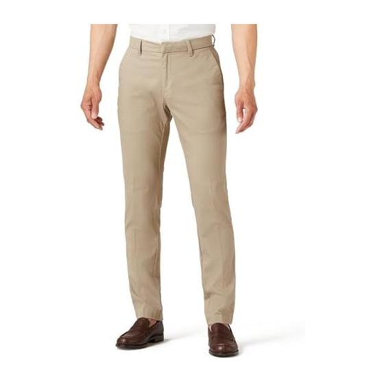 [Amazon Essentials] Men s Chino Pants, No-Tuck, Wrinkle-Resistant Treatment, Slim Fit, Stretch