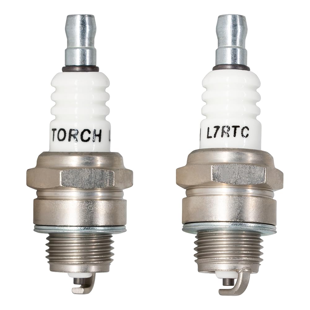 2pcs TORCH L7RTC Replaces NGK BPMR7A, Champion 859/RCJ7Y 863/RCJ8Y 852/RCJ6Y 853/CJ7Y 848/CJ8Y 858/CJ6Y, BOSCH