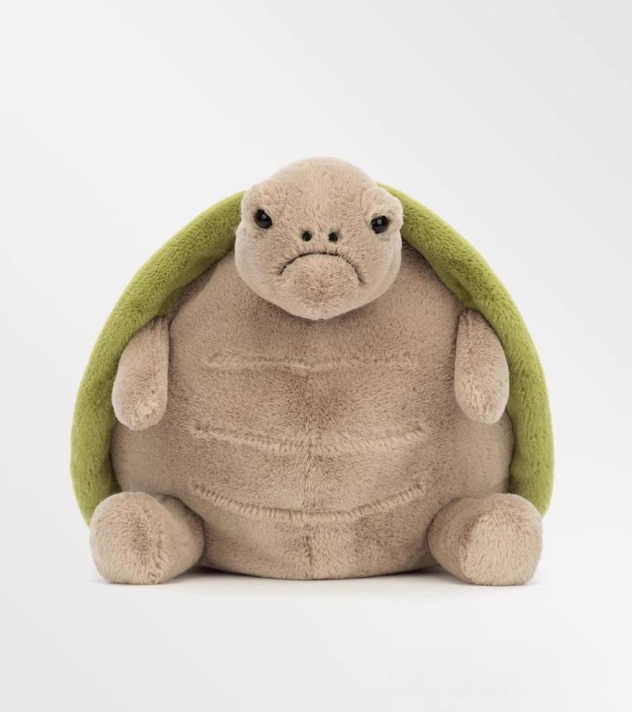 Peluche Rilassante Timmy Tartaruga per Bambini - Bambola di Stoffa Carina Regalo per Bambine