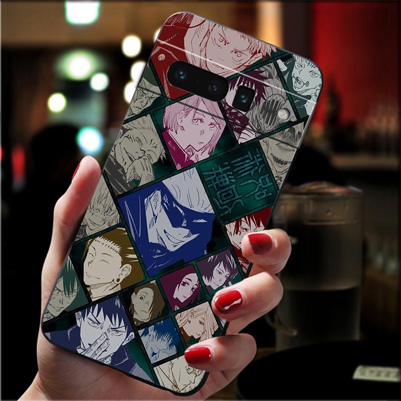 Phone Case For Google Pixel 10 Pro XL 9 Pro XL 9A 8 7 6 Pro Pixel 8A 7A 6A Pixel 8 7 6 5 Anime Jujutsu Kaisen Gojo